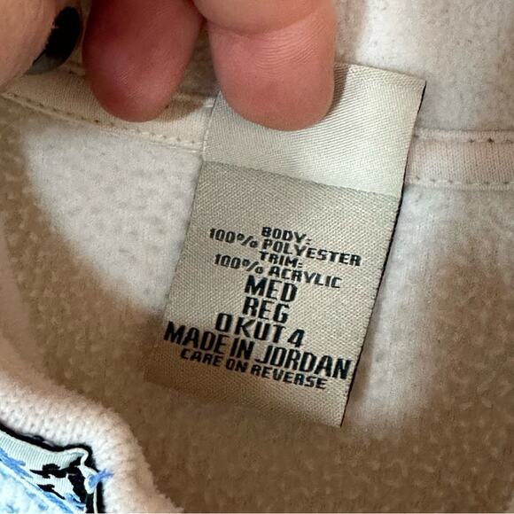 L.L. Bean White and Blue Women's Vest - Picture 6 of 7